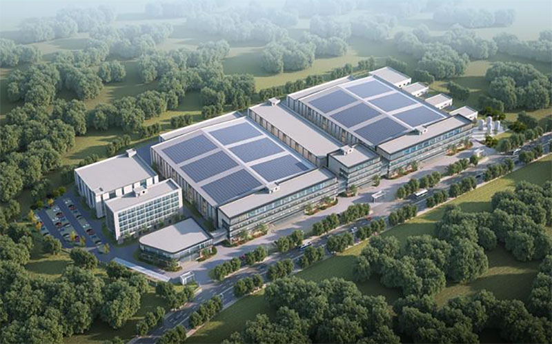 云和首條晶圓產(chǎn)線主廠房封頂，百億級“芯”引擎全面加速！